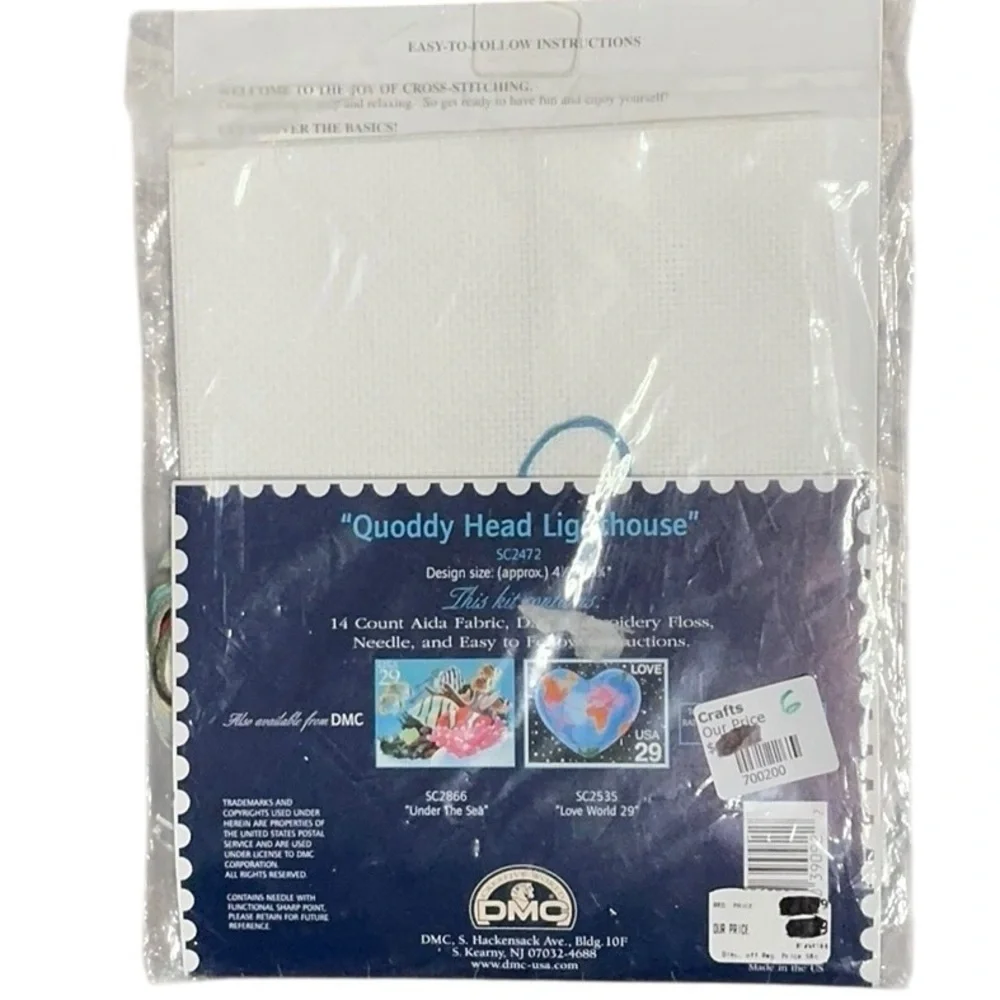 DMC Quoddy Head Lighthouse Cross Stitch Kit